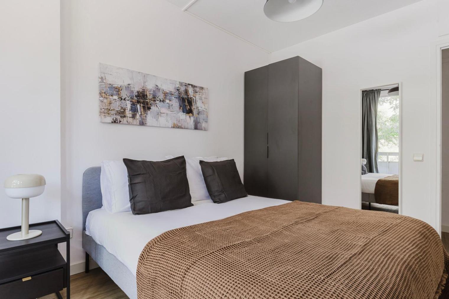 Apartment Blueground Les Corts Balcony Ac Wd Bcn-157 *